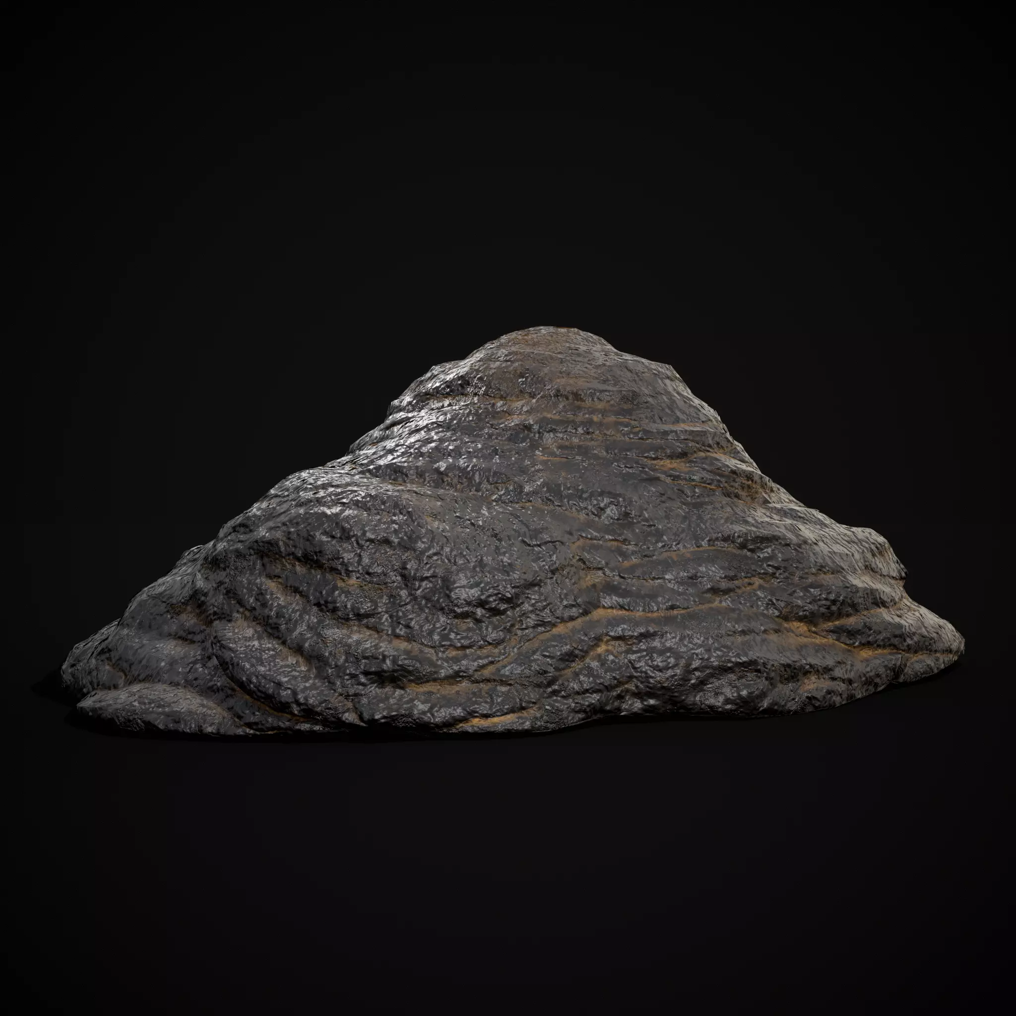 Cow Poop Low-poly 3D model