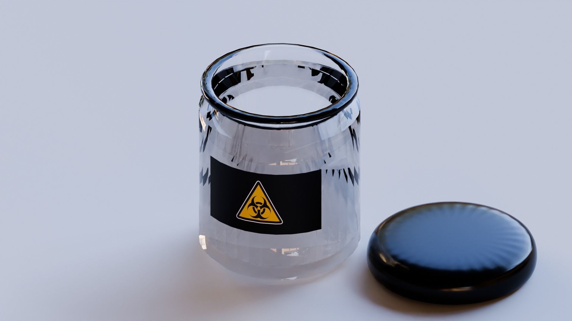Acid jar 3D model_1