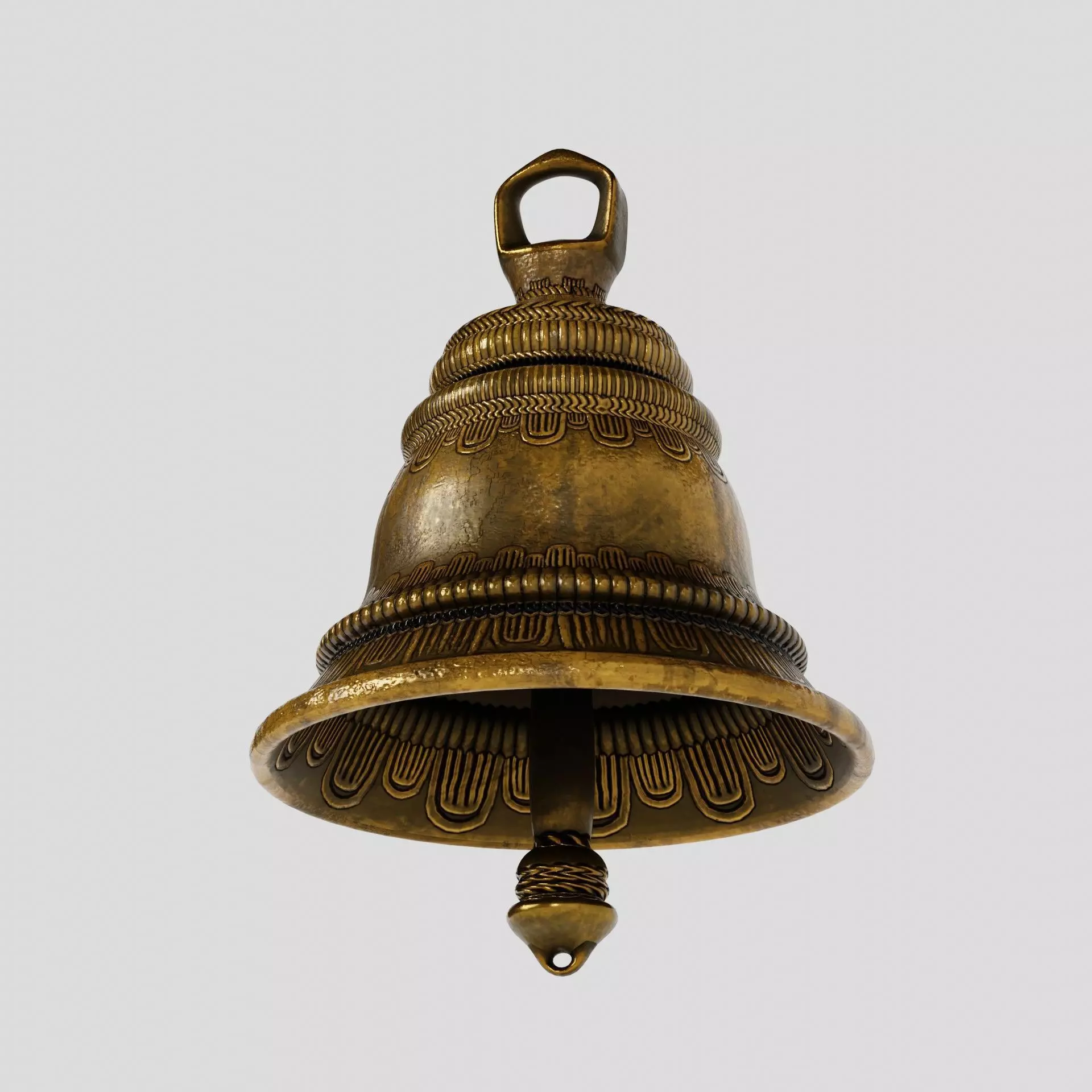 Small Bell 3D model_0