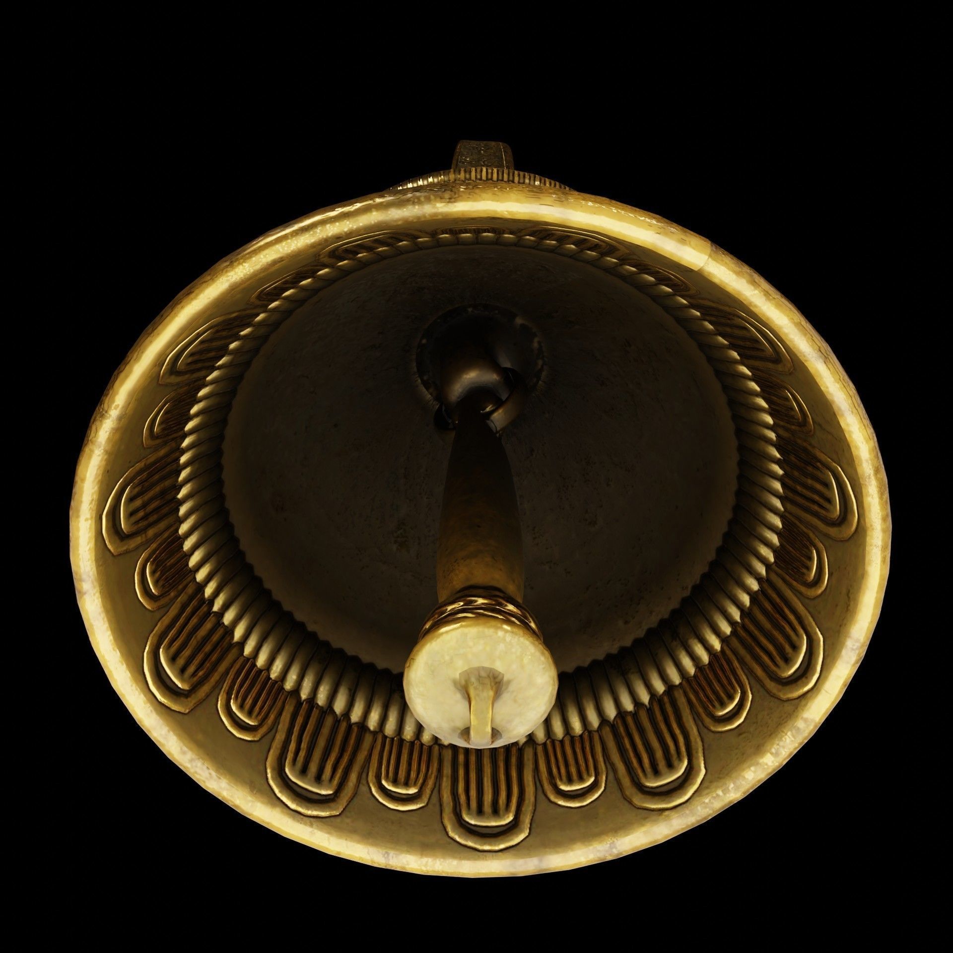 Small Bell 3D model_5