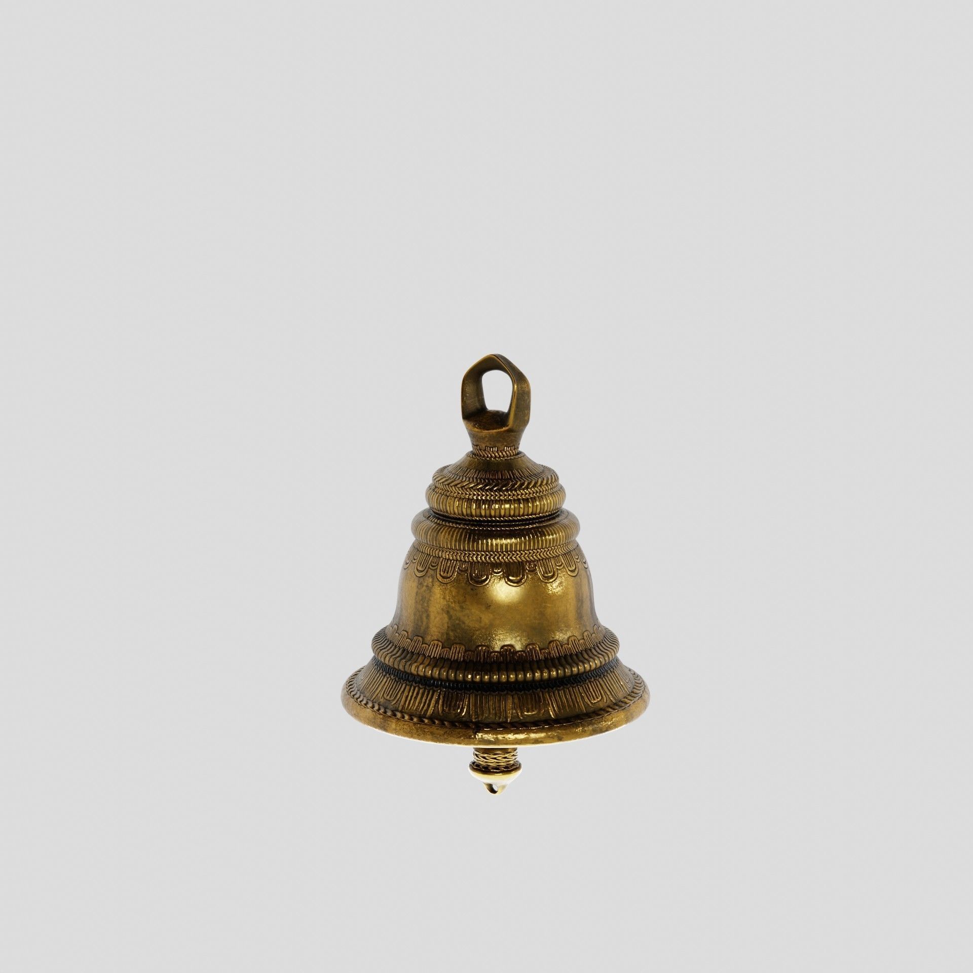 Small Bell 3D model_1