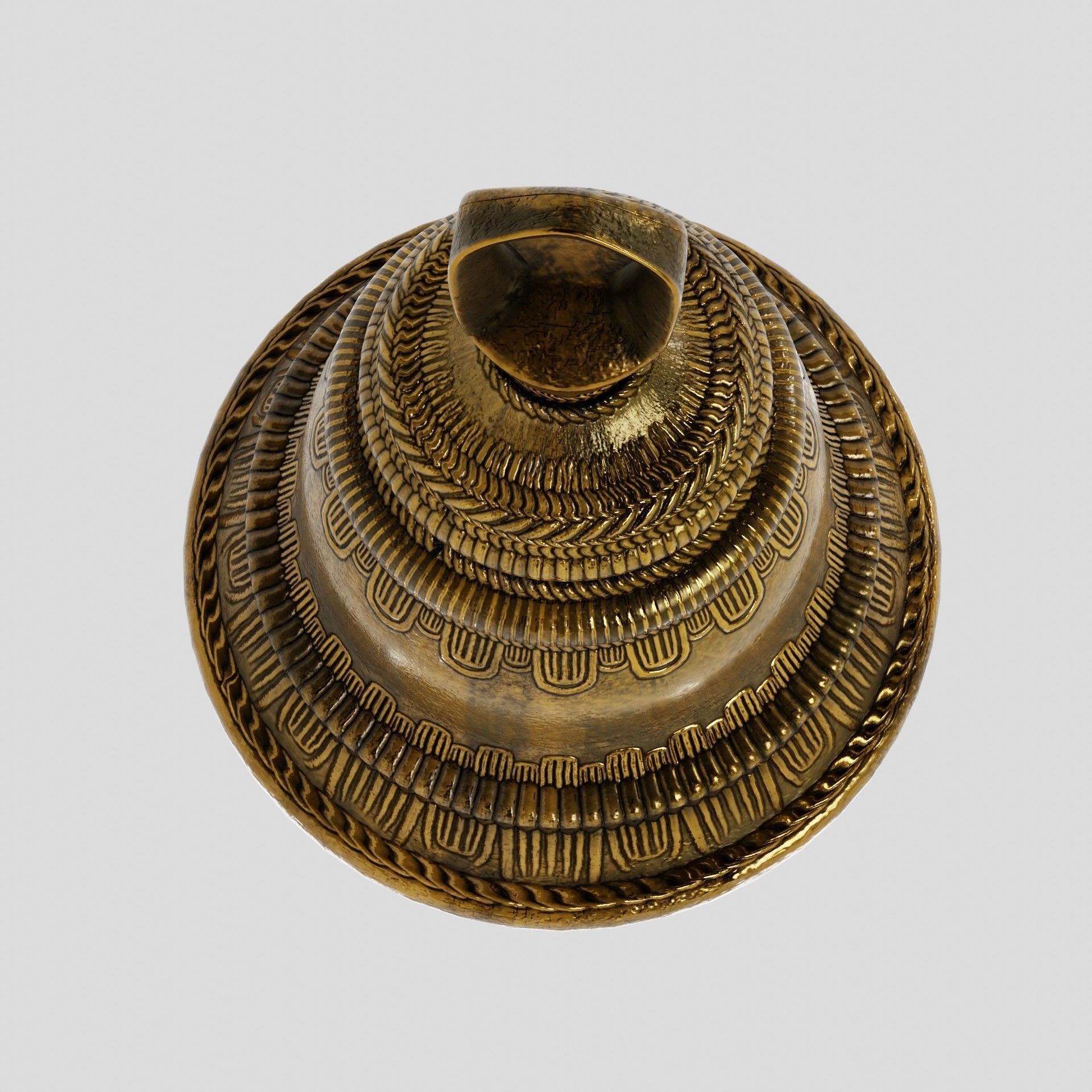 Small Bell 3D model_3