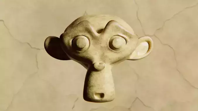 Procedural Bone Shader - Realistic 3D Material Texture