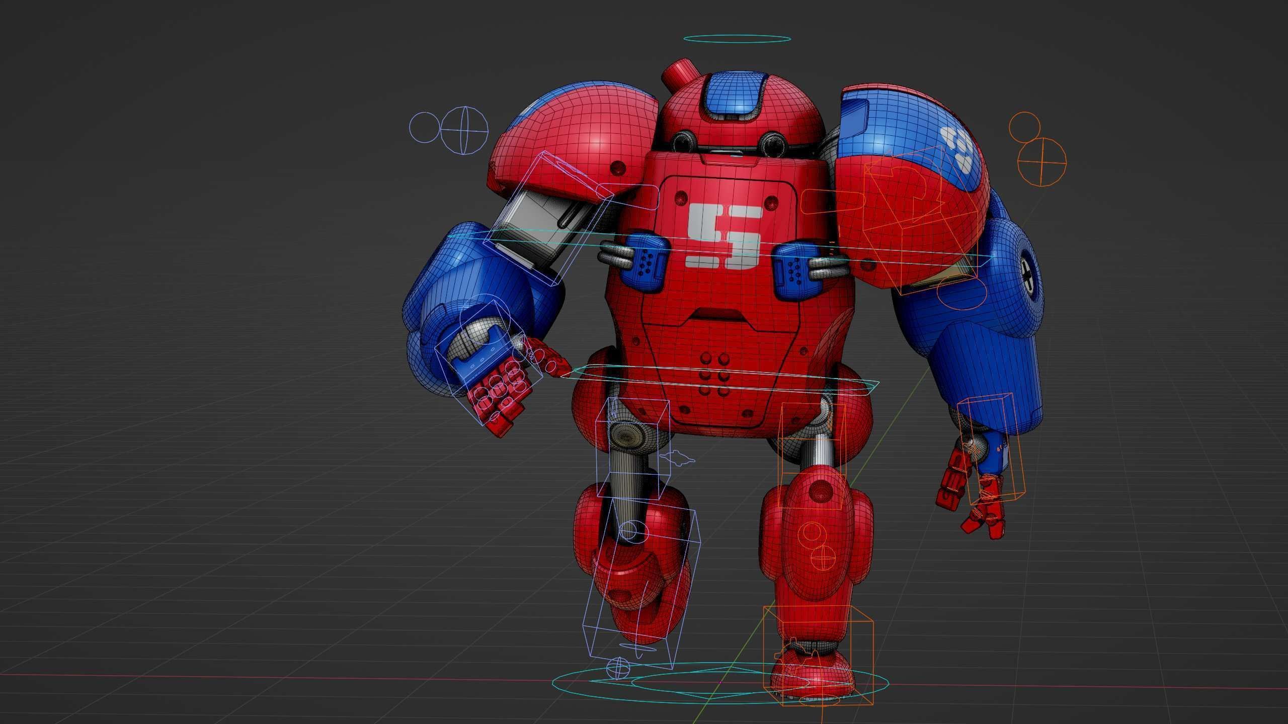 TOY BOT MONG Rigged for Unreal Engine - Unity - MIXAMO 3D model_37