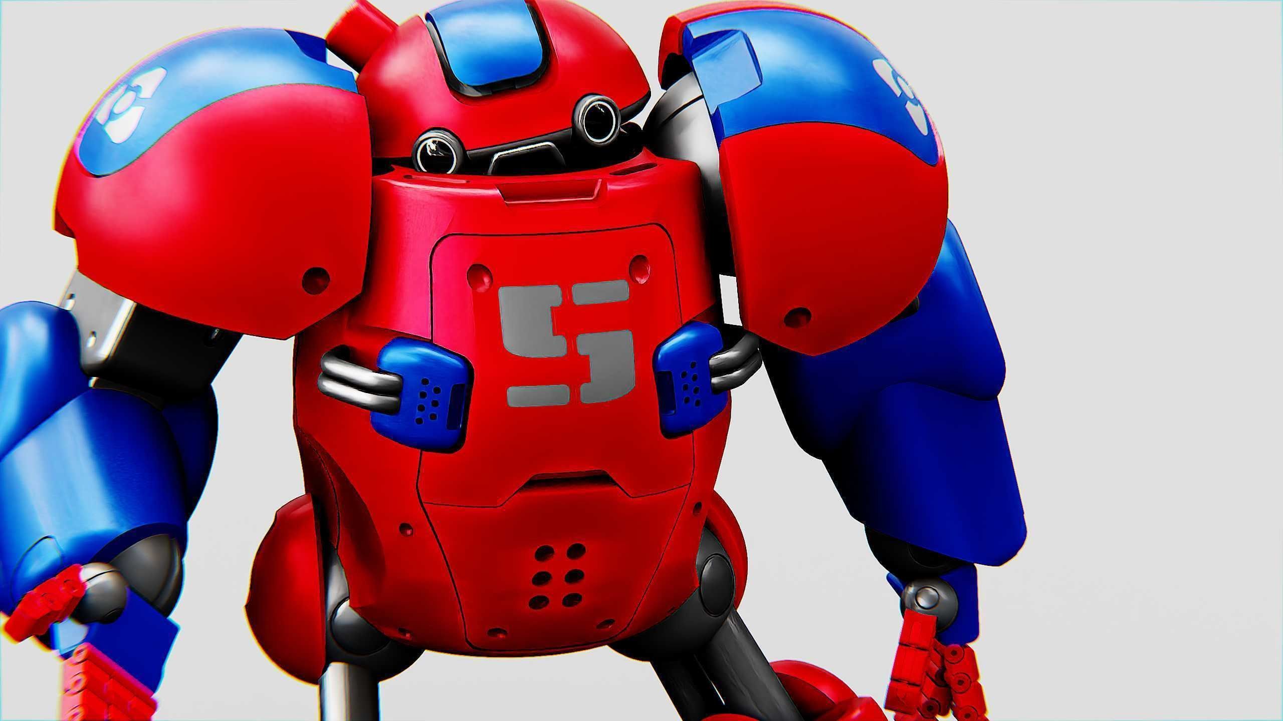 TOY BOT MONG Rigged for Unreal Engine - Unity - MIXAMO 3D model_18