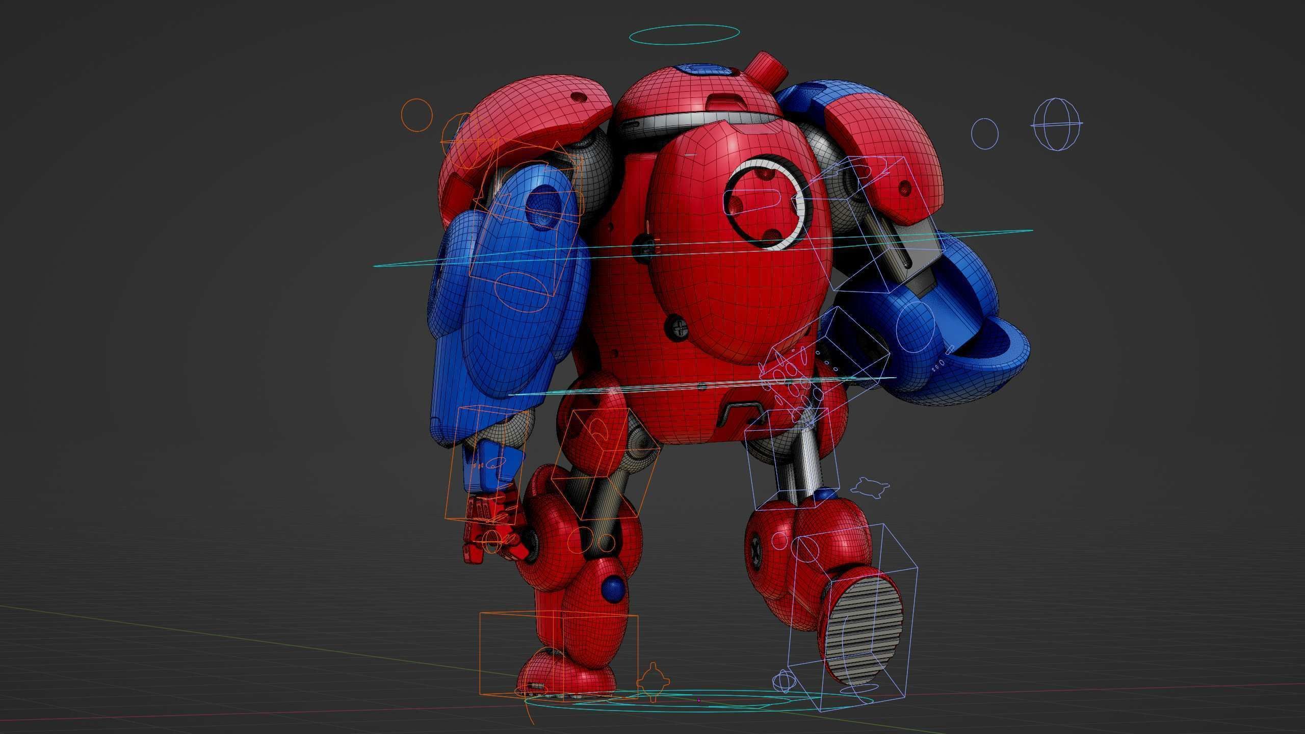 TOY BOT MONG Rigged for Unreal Engine - Unity - MIXAMO 3D model_38