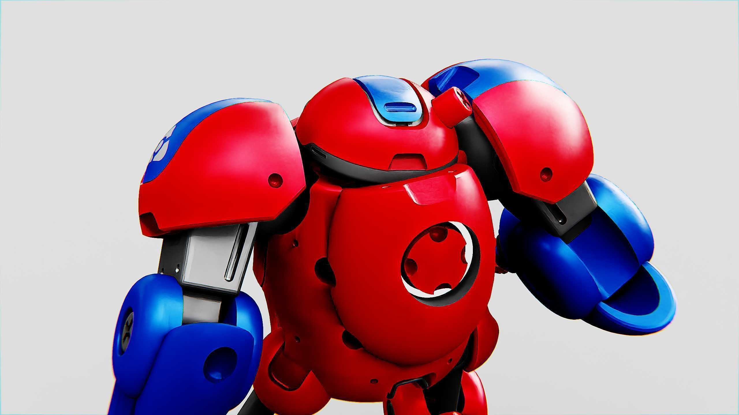 TOY BOT MONG Rigged for Unreal Engine - Unity - MIXAMO 3D model_20