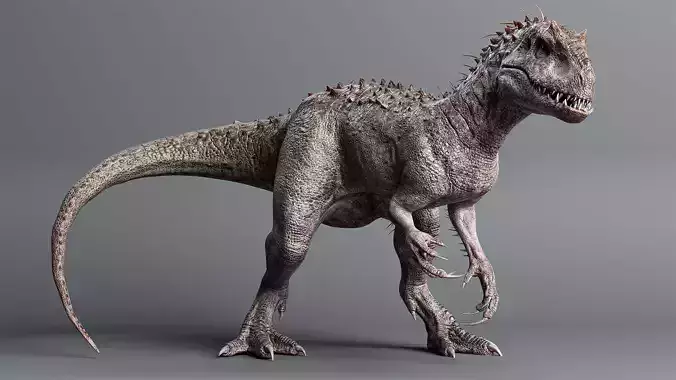 INDOMINUS REX Low-poly 3D model