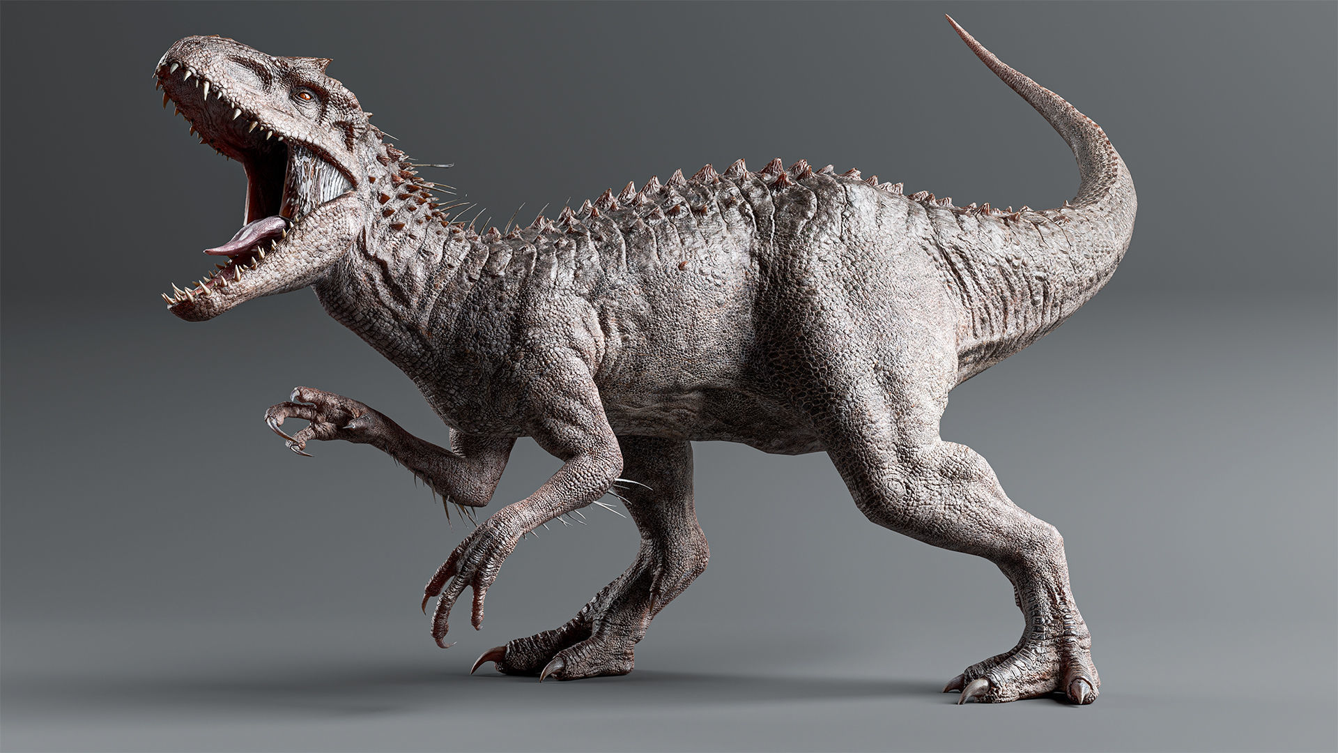 INDOMINUS REX Low-poly 3D model_1