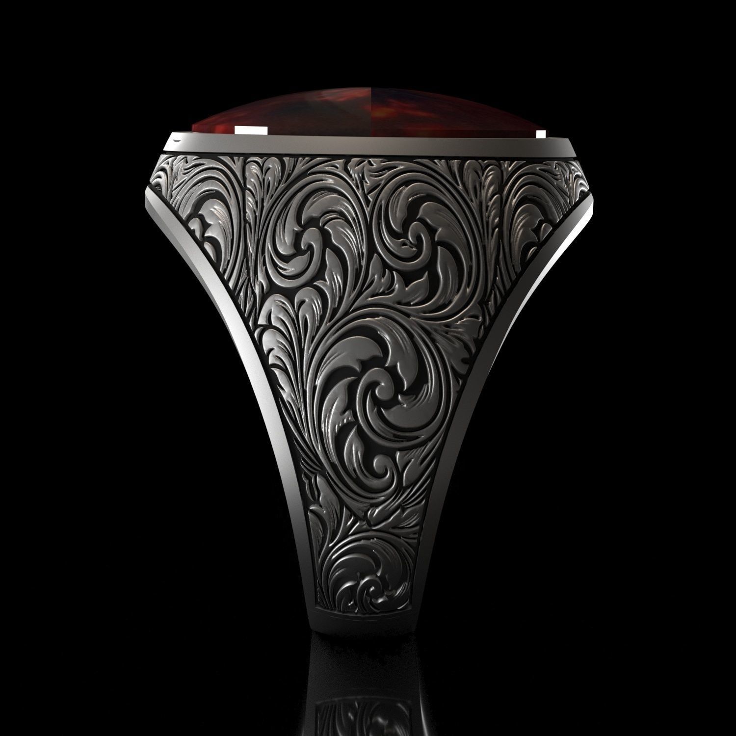 Mens Ring 3D print model_2