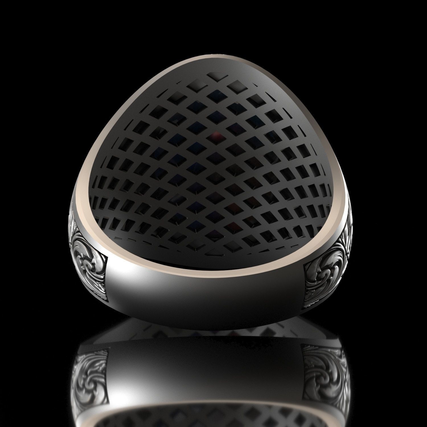 Mens Ring 3D print model_5