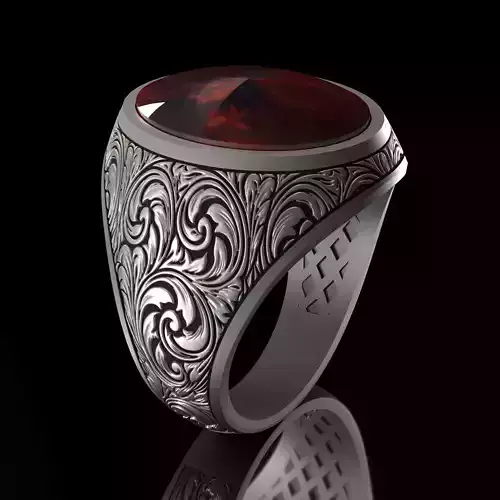 Mens Ring 3D print model