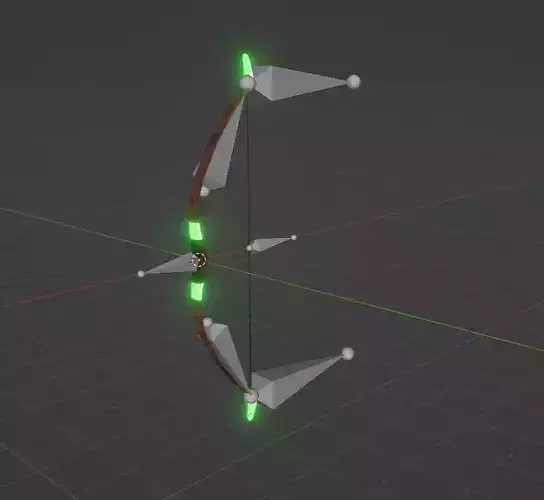 Animated Medieval Bow
