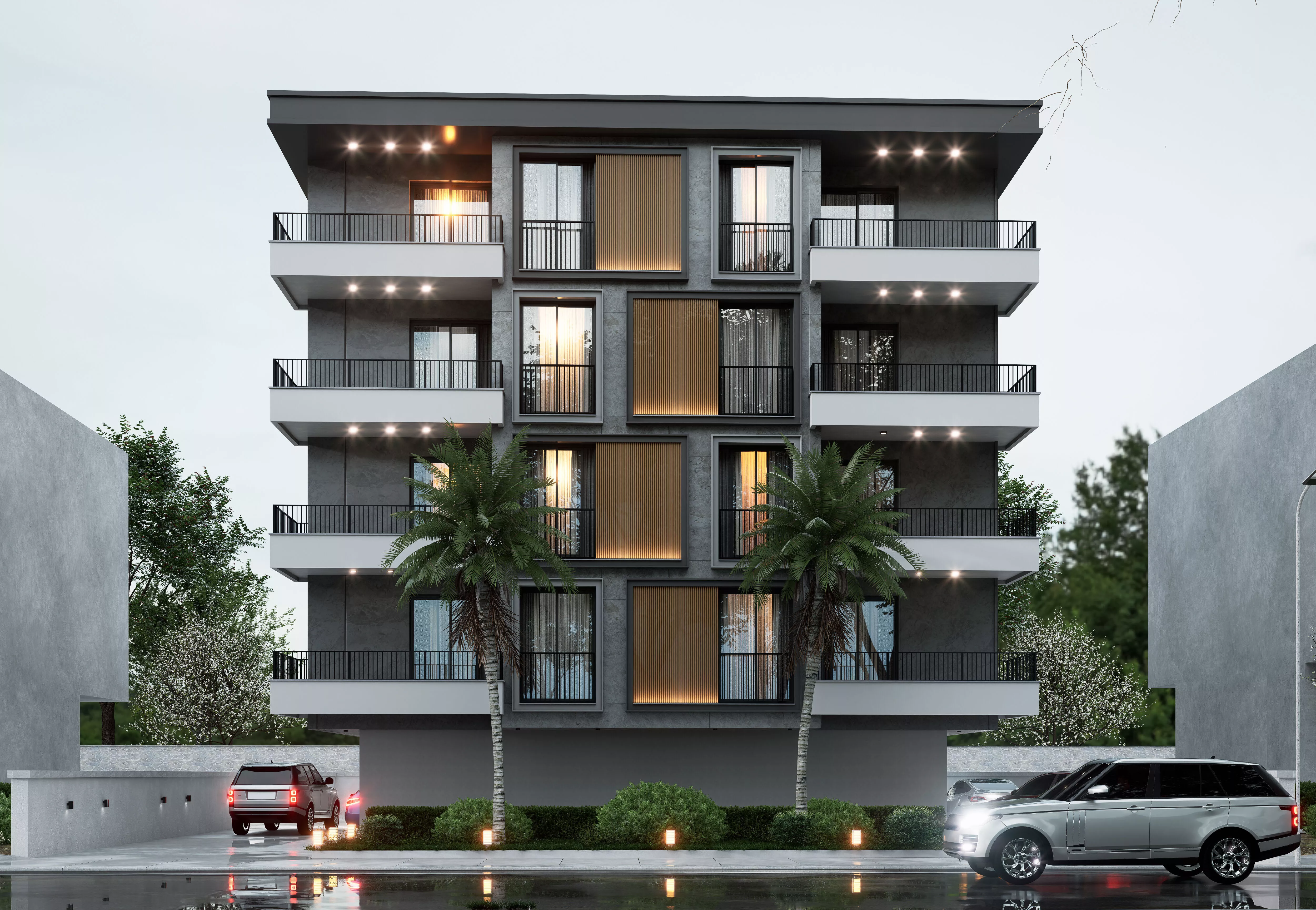 Modern simple Apartment 3D model