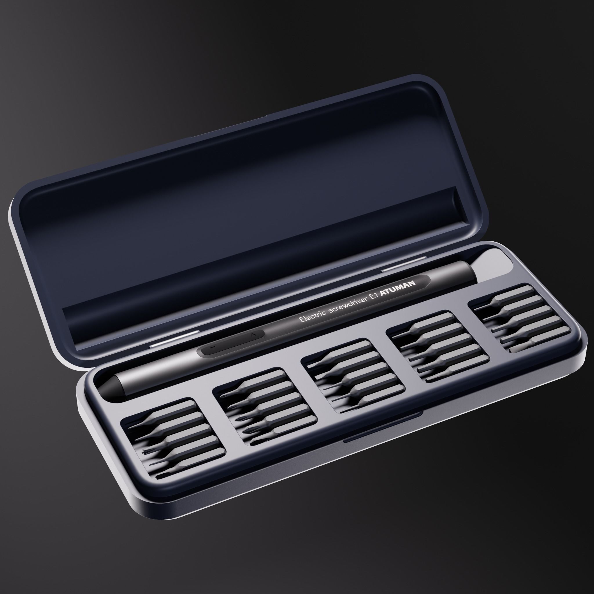 ATUMAN Electric Screwdriver E1 Free 3D model_2