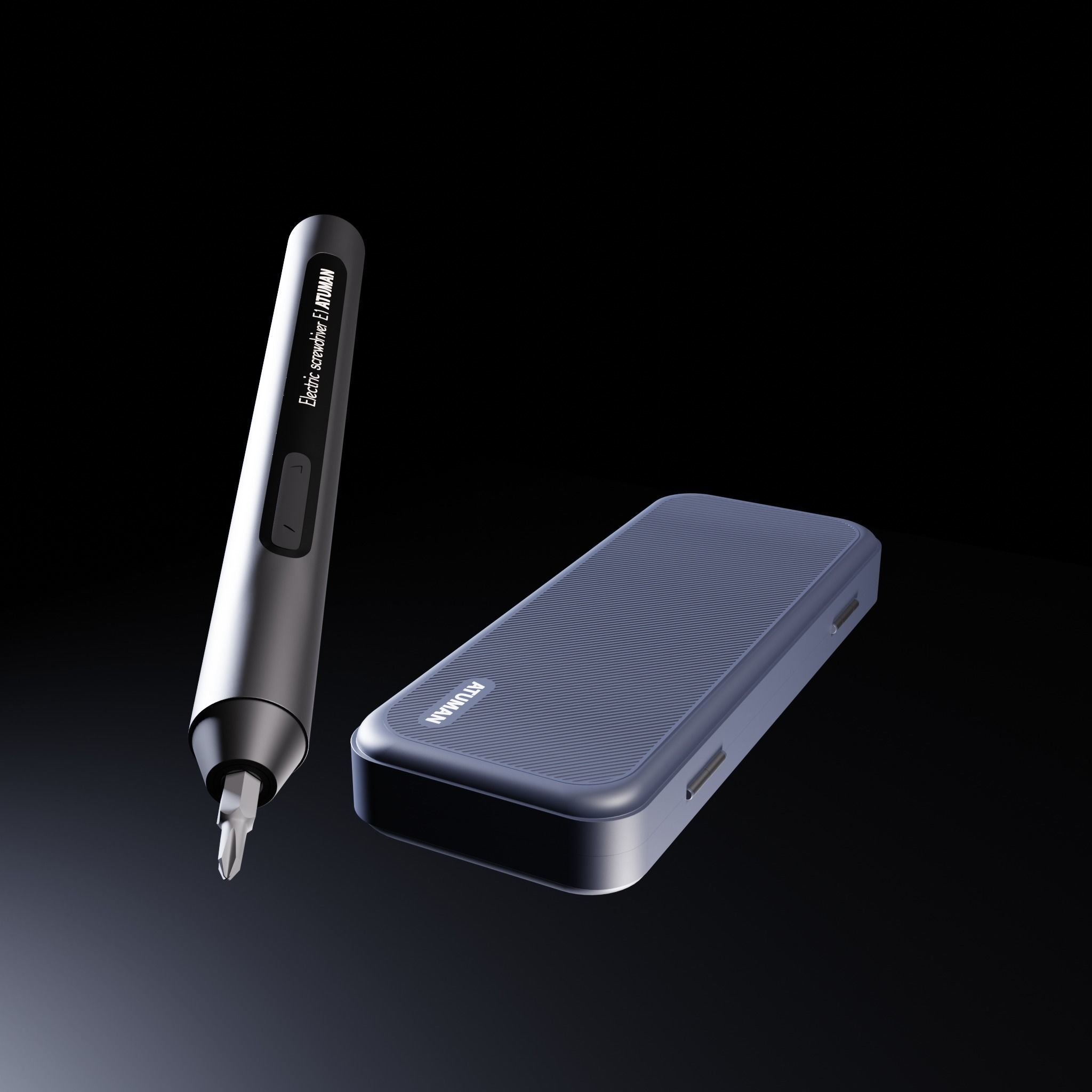 ATUMAN Electric Screwdriver E1 Free 3D model_5