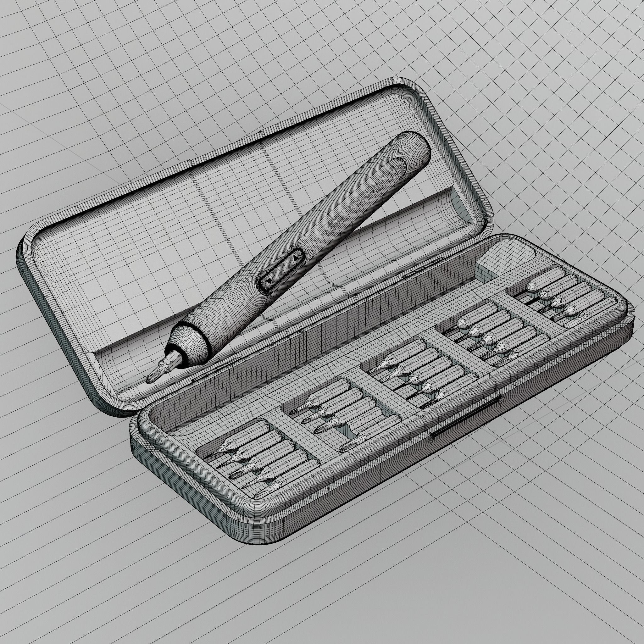 ATUMAN Electric Screwdriver E1 Free 3D model_3