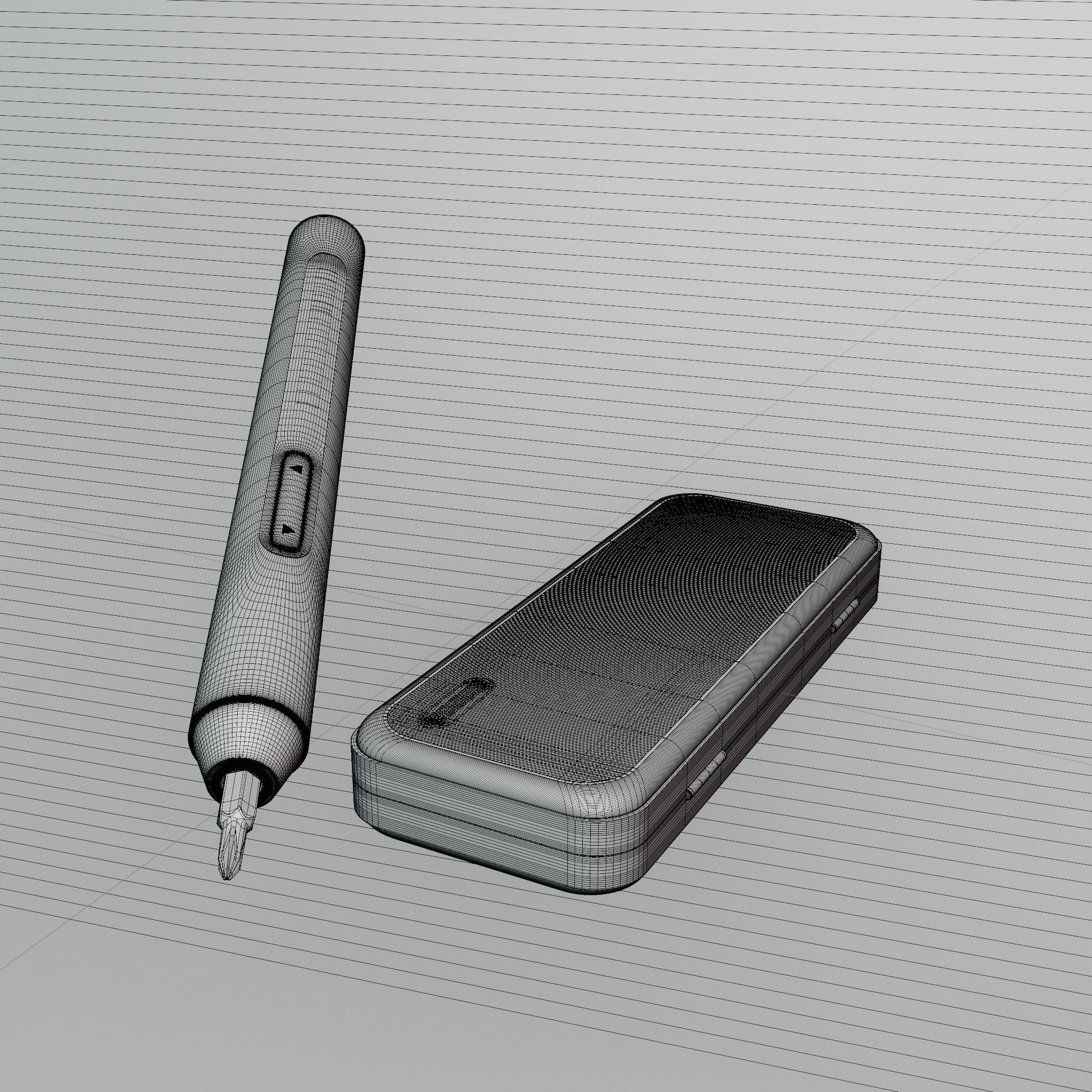 ATUMAN Electric Screwdriver E1 Free 3D model_6