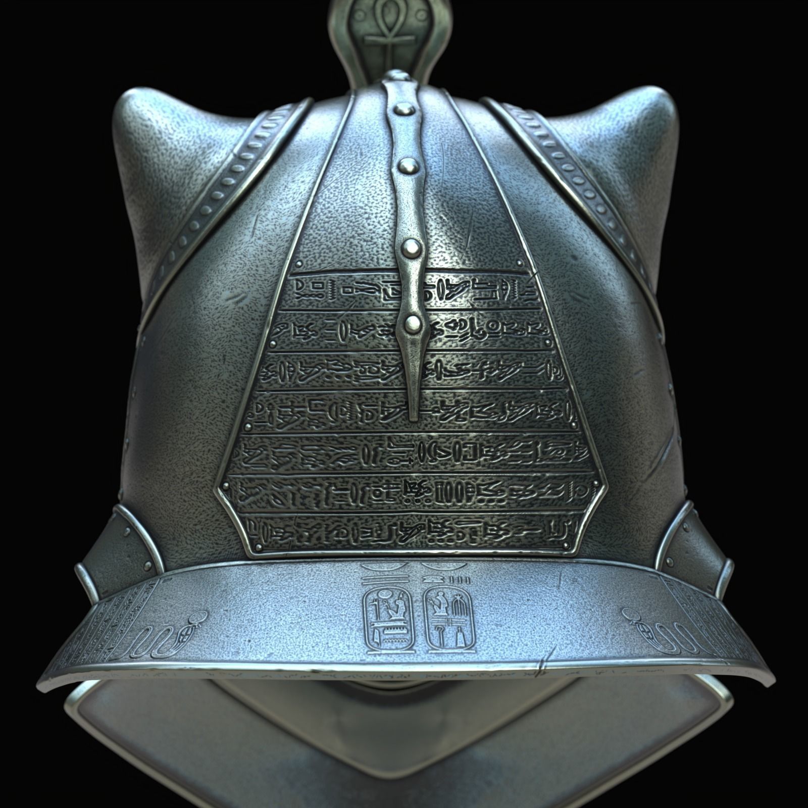 Sekhmet Helmet II 3D model_6