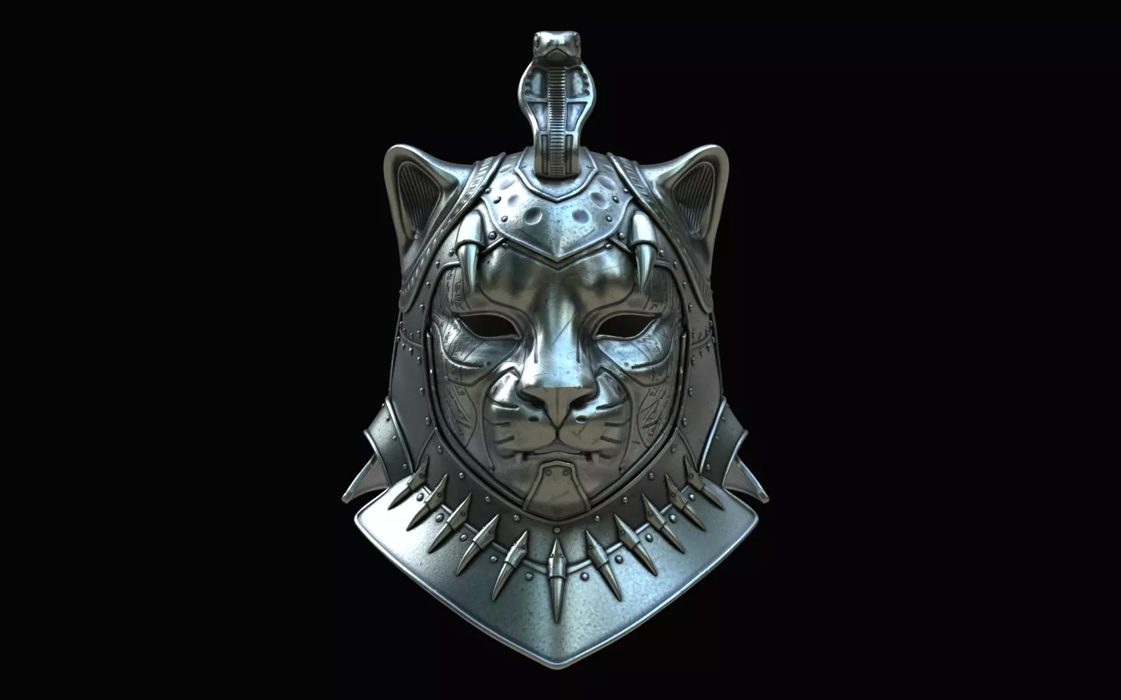 Sekhmet Helmet II 3D model_0