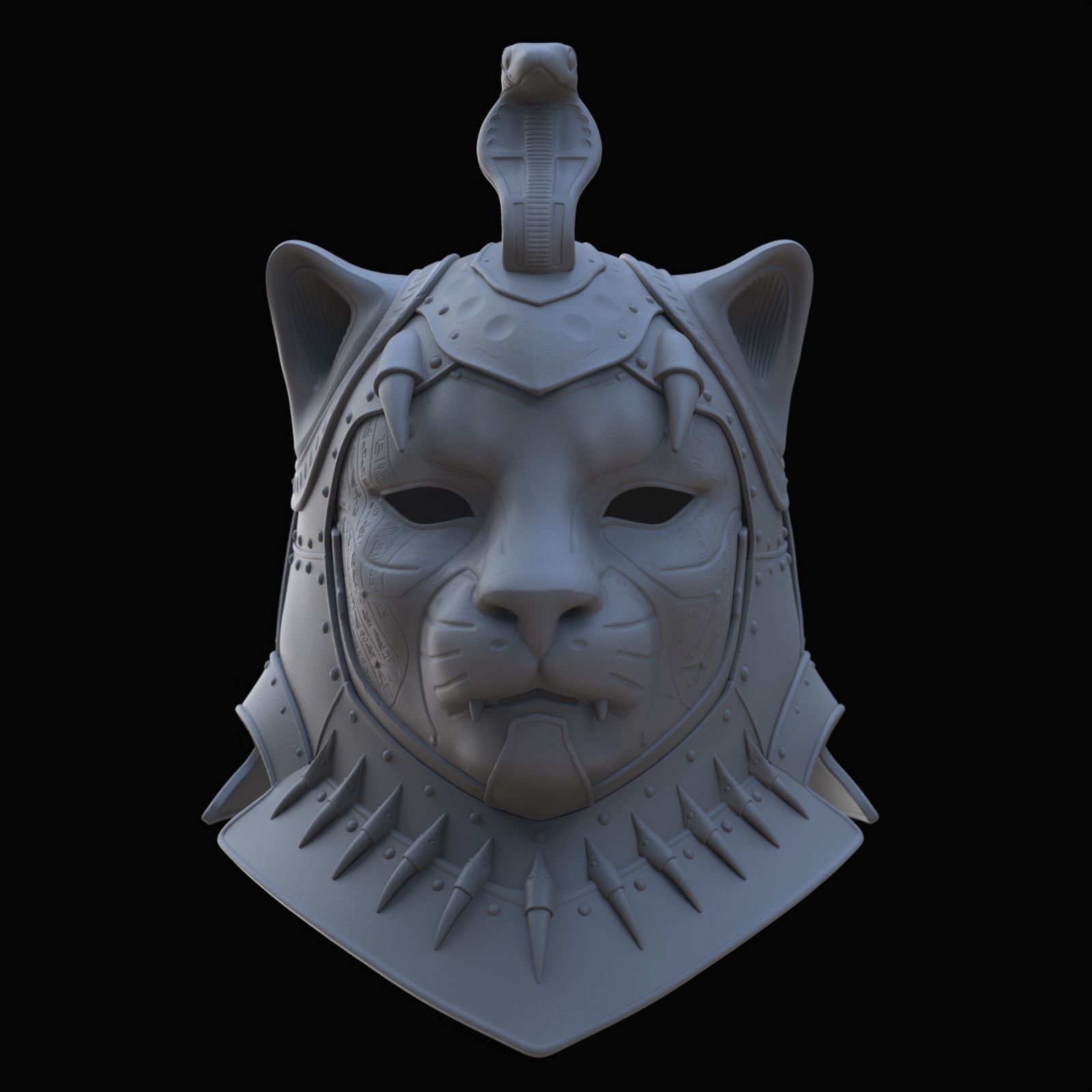Sekhmet Helmet II 3D model_10