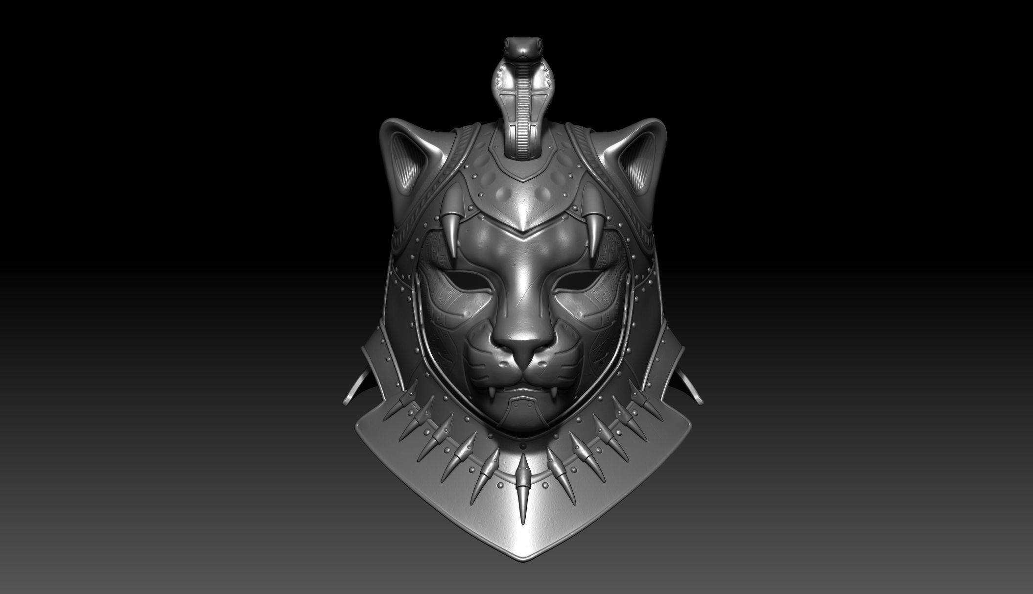 Sekhmet Helmet II 3D model_15