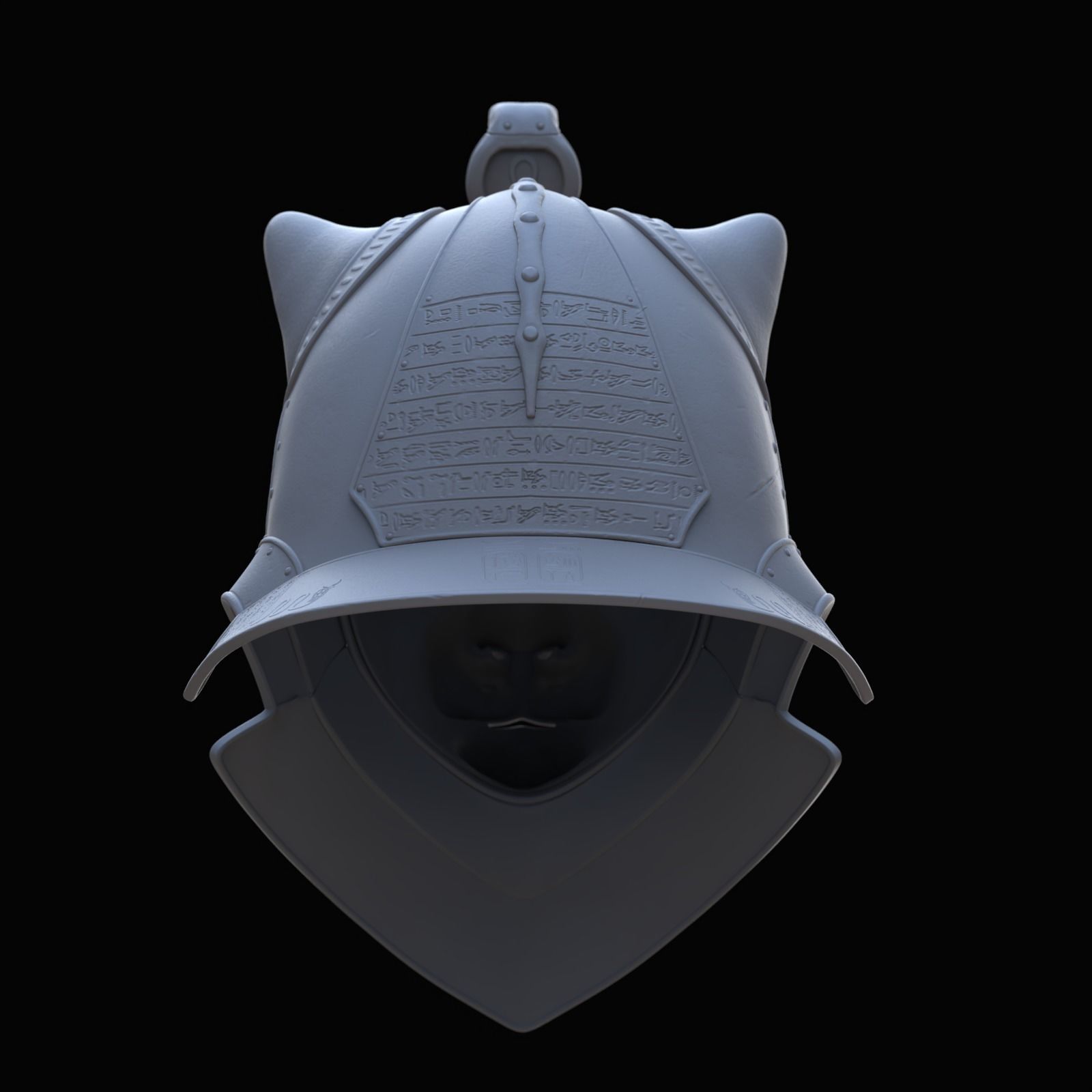 Sekhmet Helmet II 3D model_13