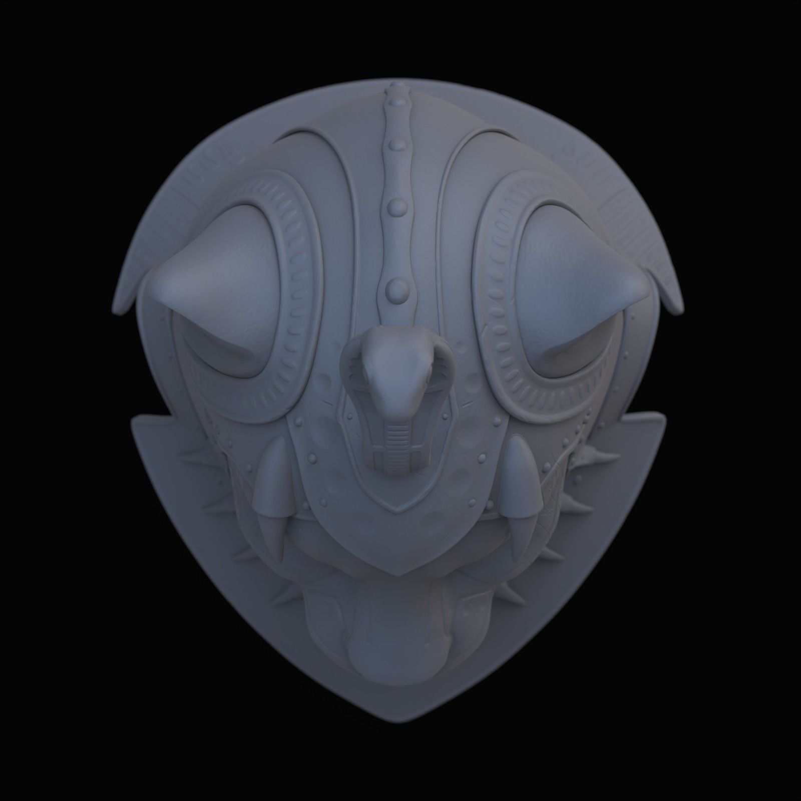 Sekhmet Helmet II 3D model_14