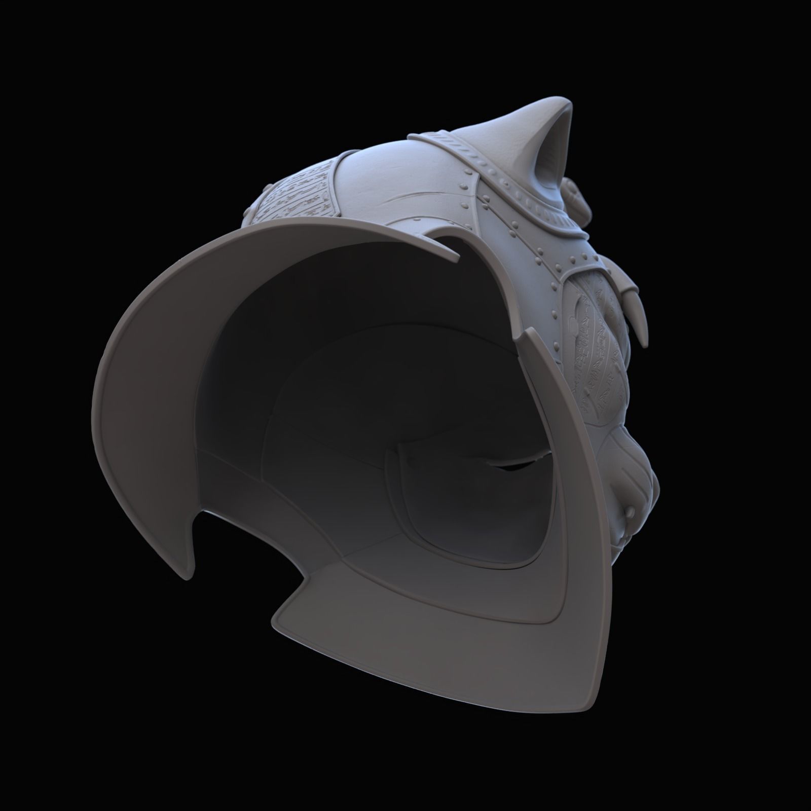 Sekhmet Helmet II 3D model_12
