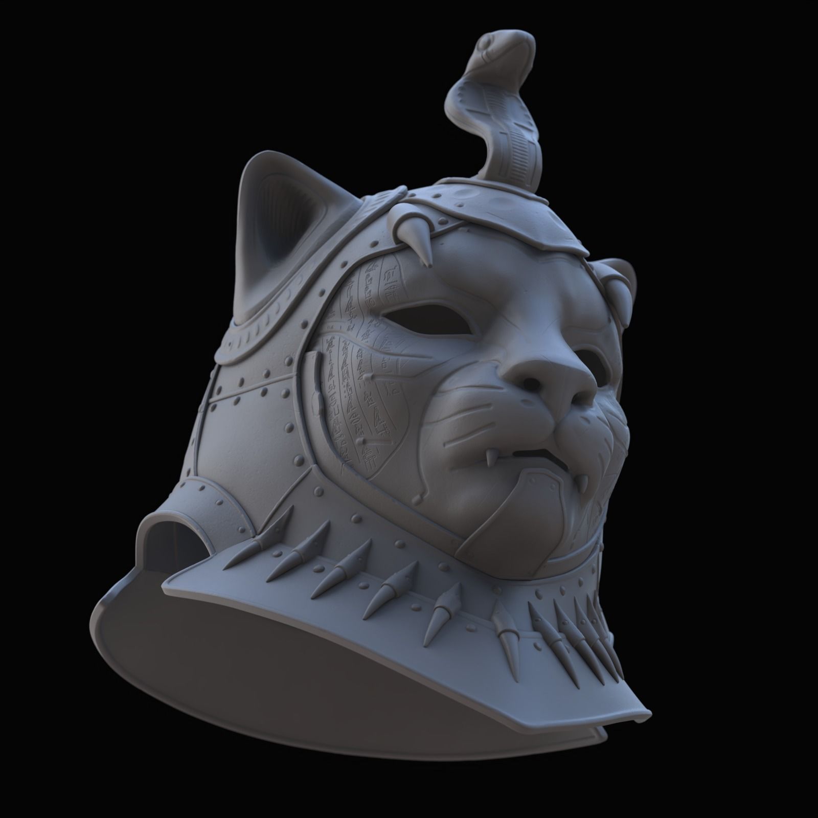 Sekhmet Helmet II 3D model_11