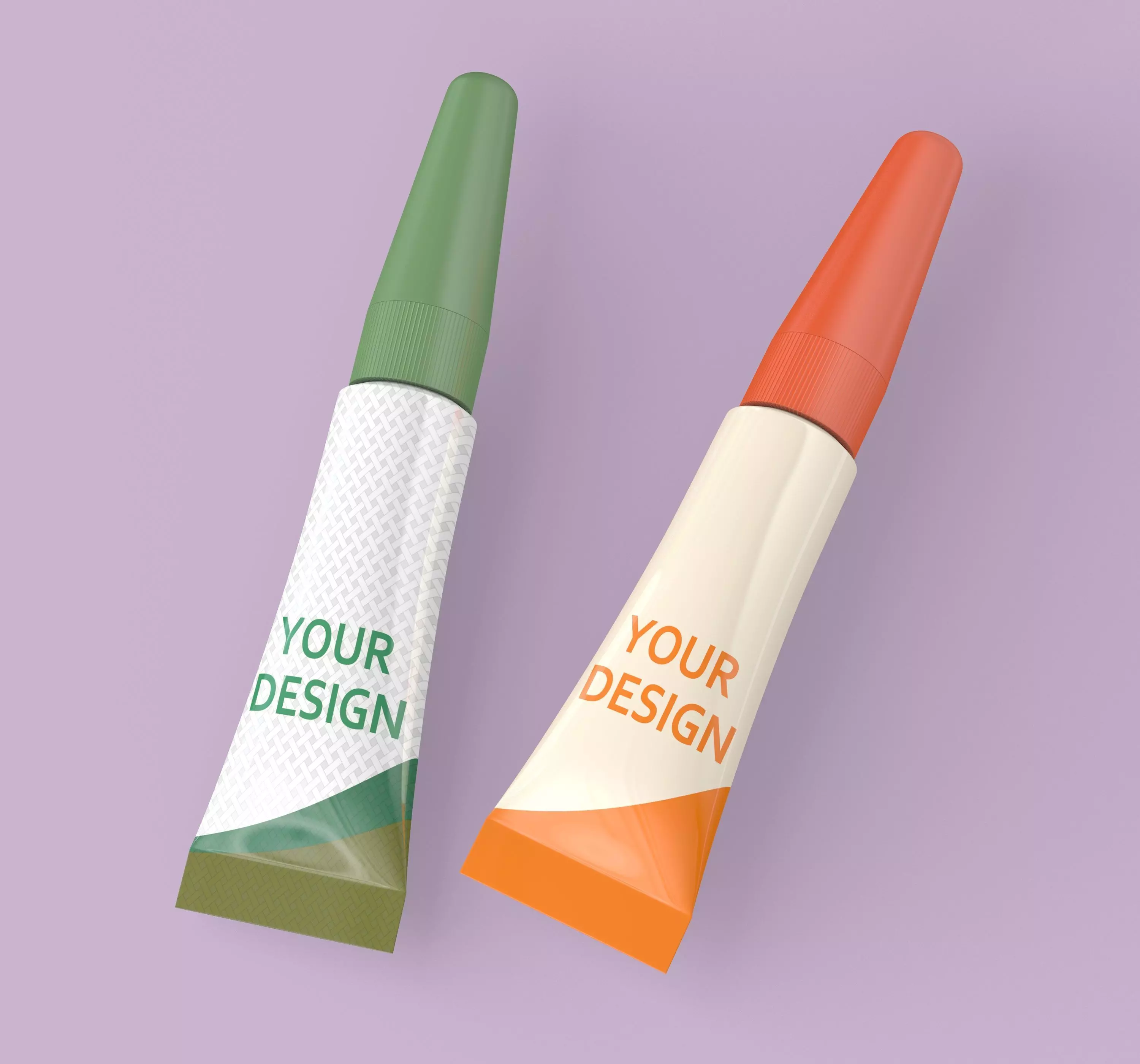 Super Glue Tube 3D model_0