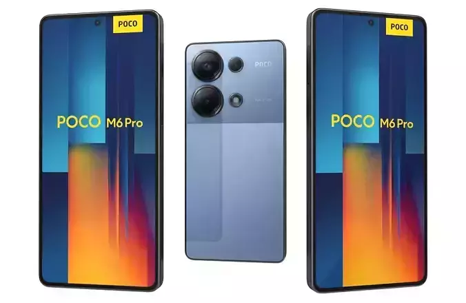 Xiaomi Poco M6 Pro Blue