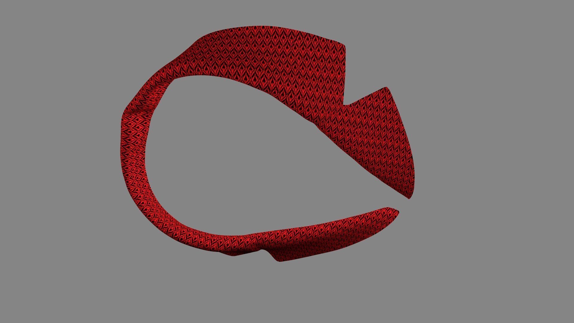 Dress collars scarves and necklaces decorated 3d models 3D model_3