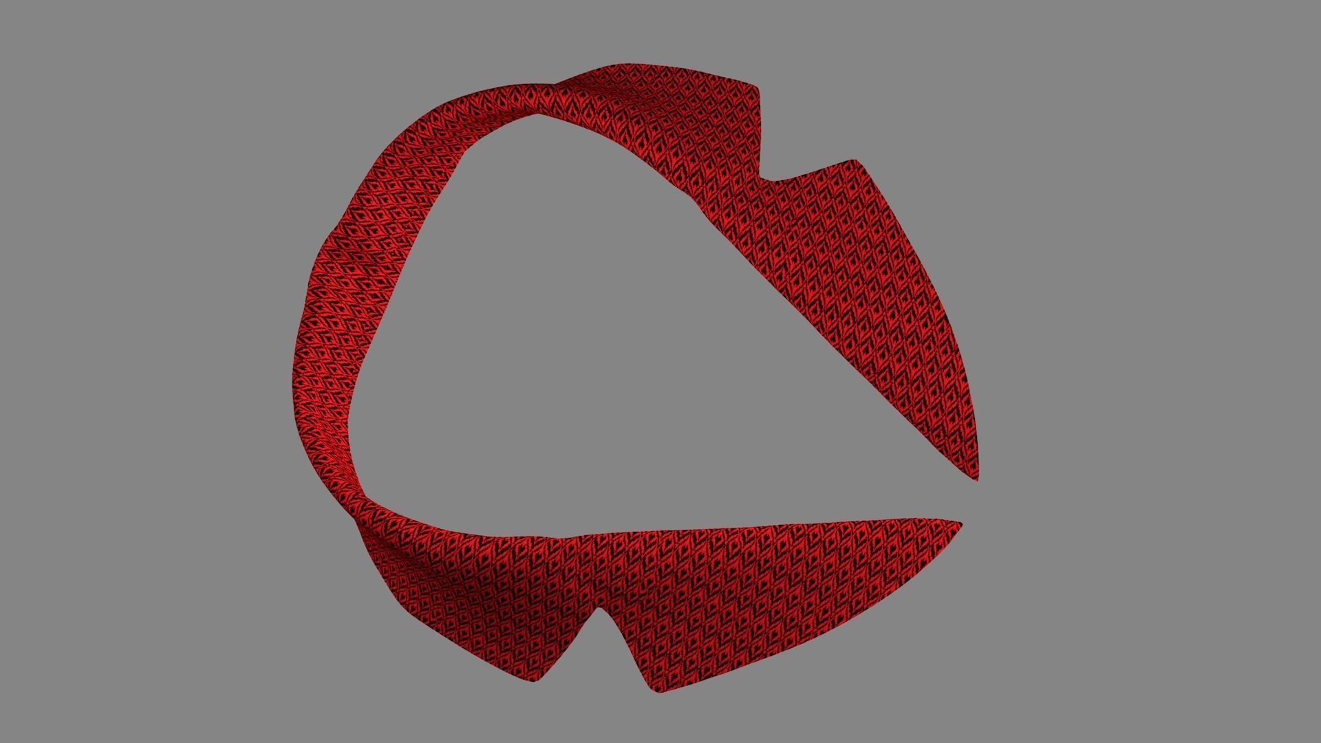 Dress collars scarves and necklaces decorated 3d models 3D model_4