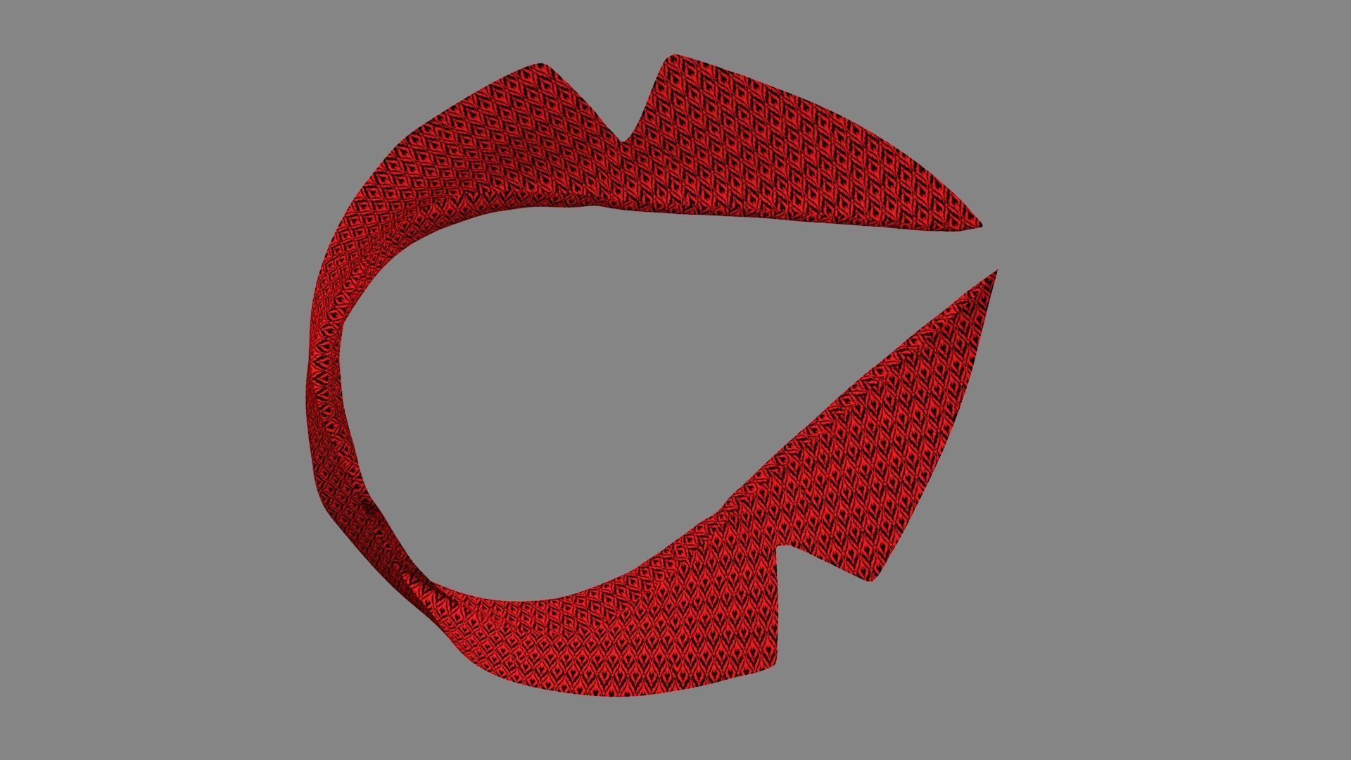 Dress collars scarves and necklaces decorated 3d models 3D model_6