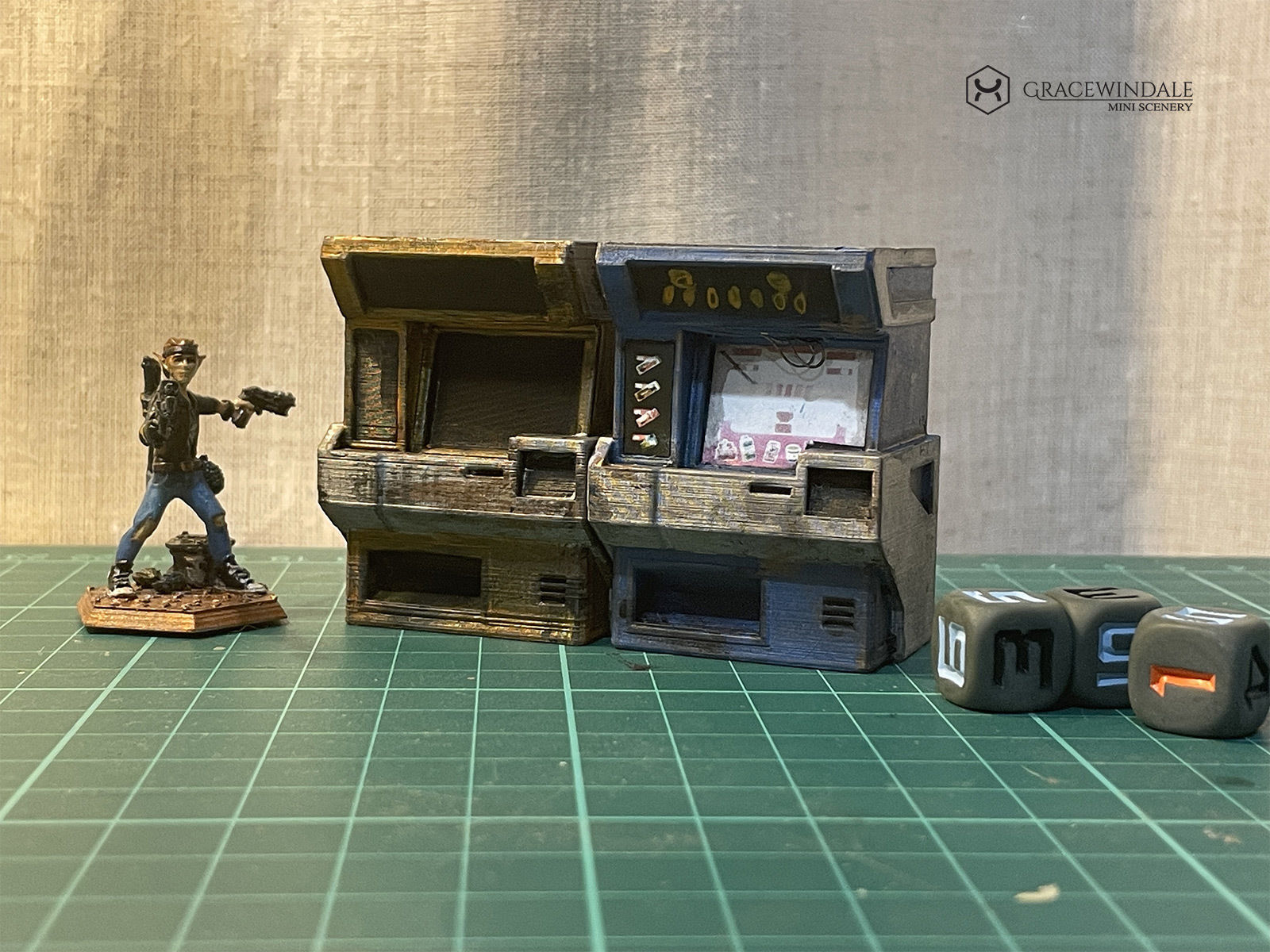 Brenda - Dumb vending machine Free 3D print model_1