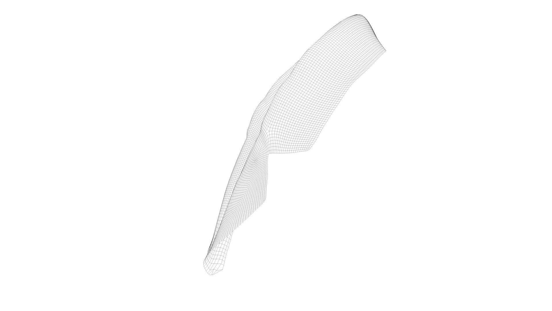 Dress collars scarves and necklaces decorated 3d models 3D model_9