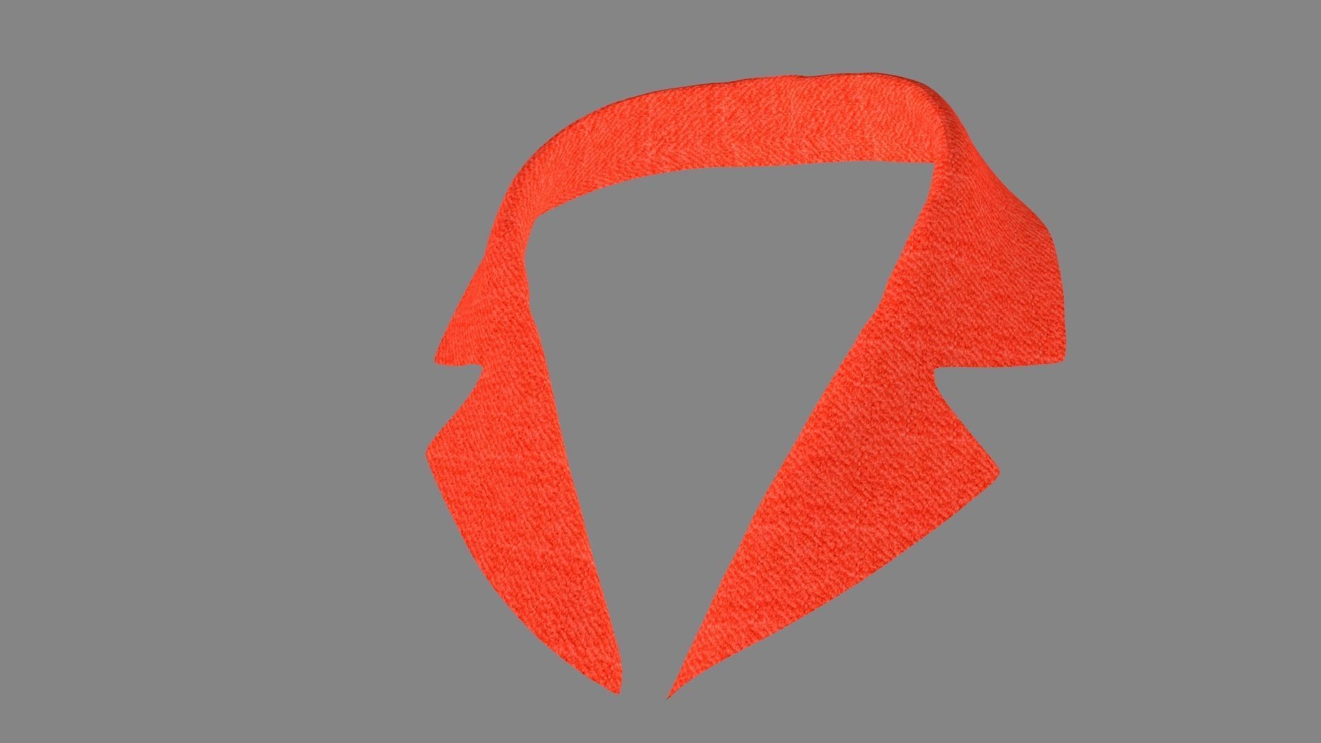 Dress collars scarves and necklaces decorated 3d models 3D model_3