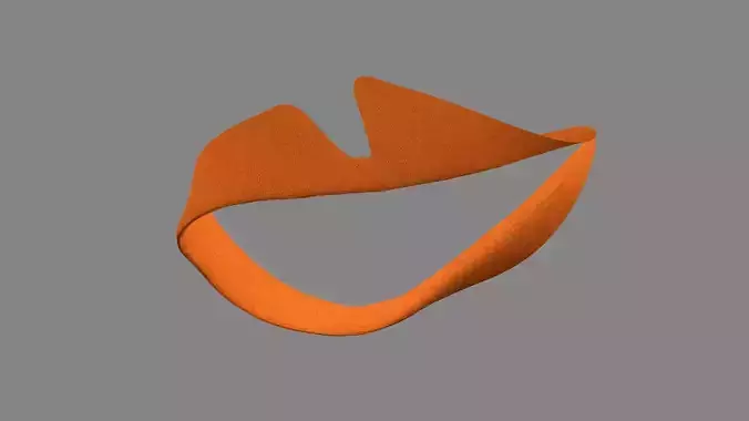 Dress collars scarves and necklaces decorated 3d models