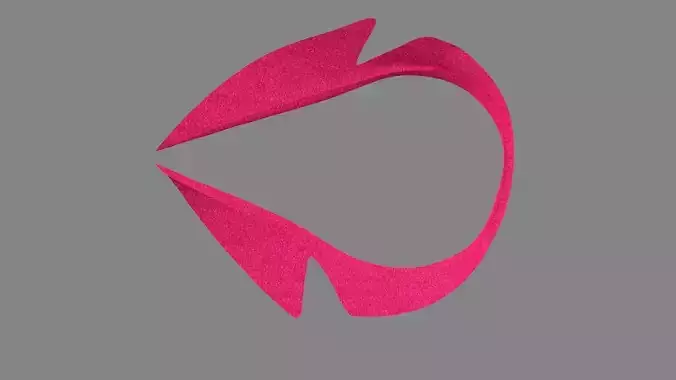 Dress collars scarves and necklaces decorated 3d models