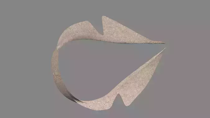 Dress collars scarves and necklaces decorated 3d models