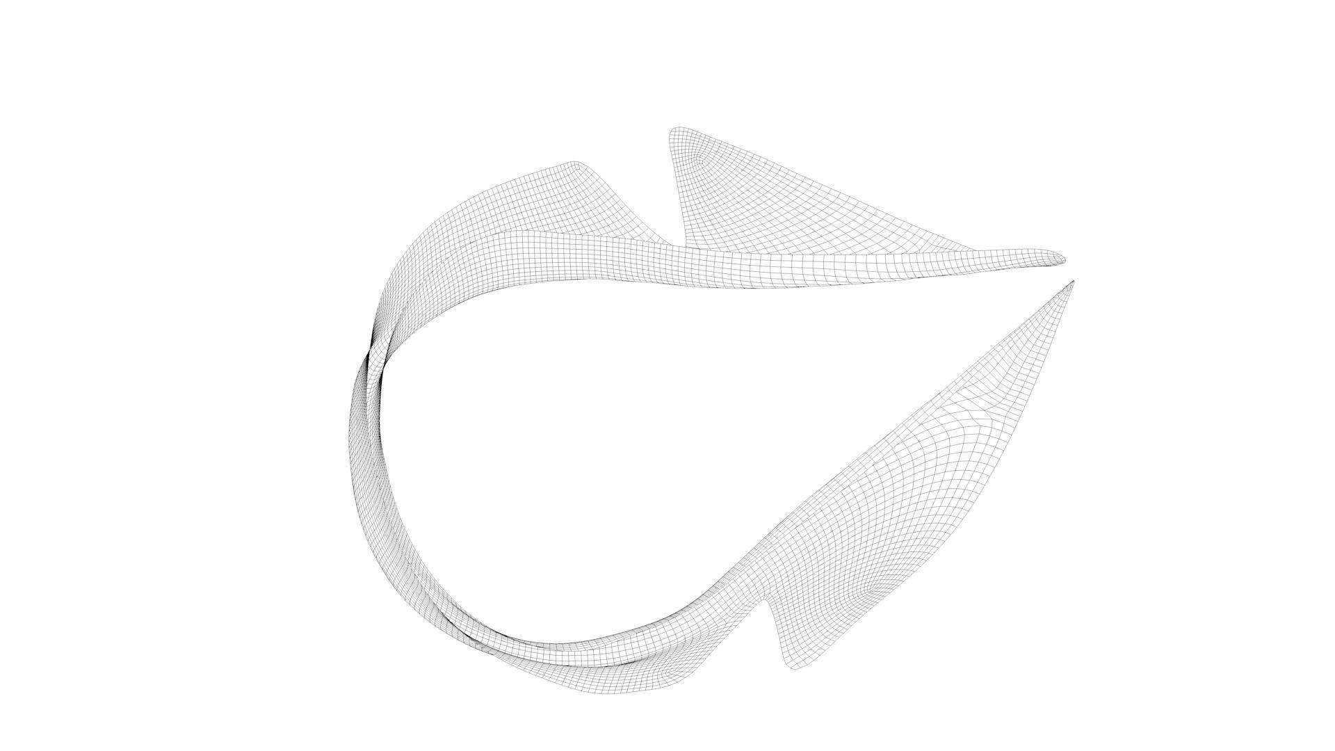 Dress collars scarves and necklaces decorated 3d models 3D model_1