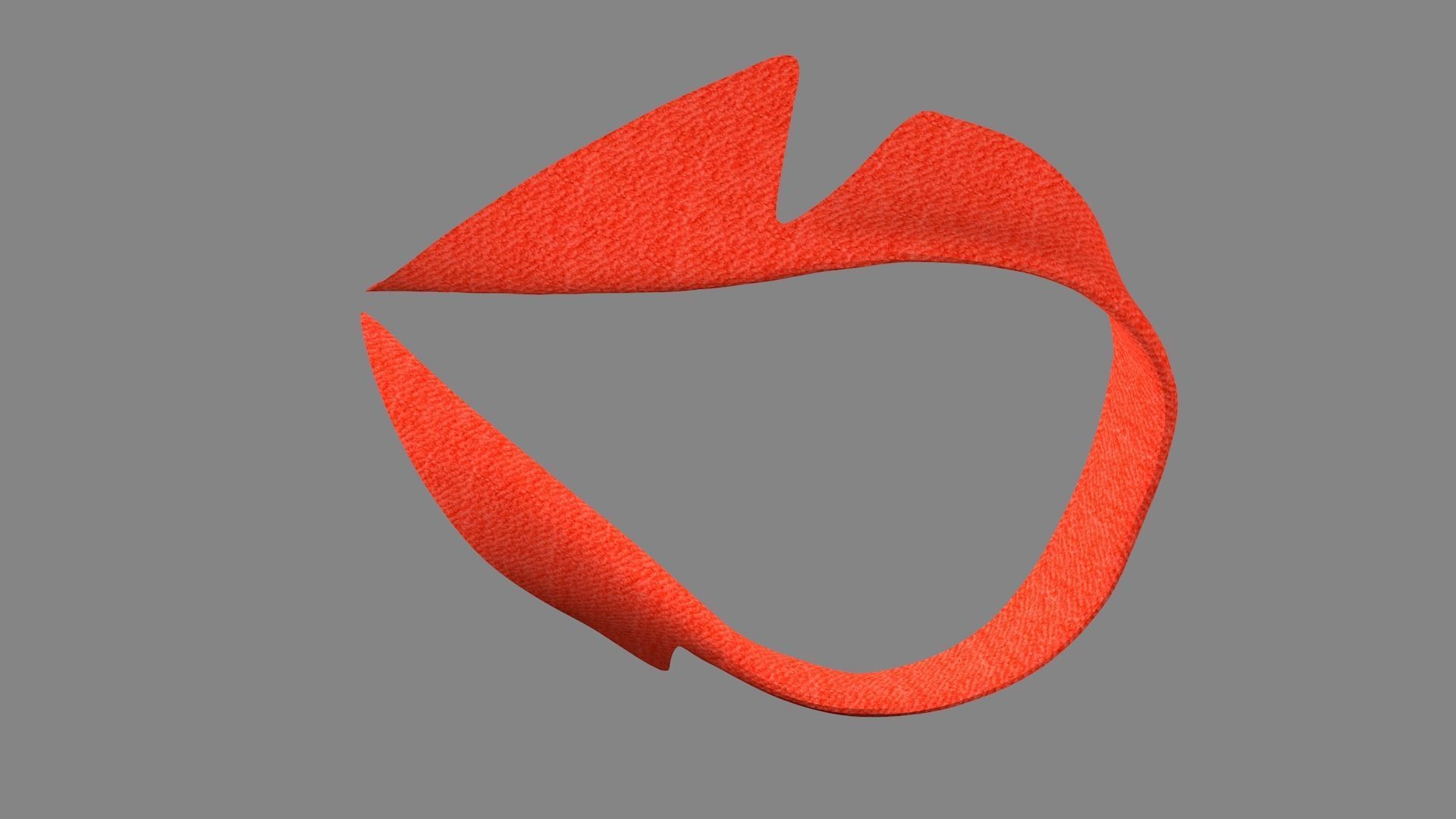Dress collars scarves and necklaces decorated 3d models 3D model_3
