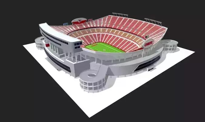 Arrowhead Stadium 3D 3D model