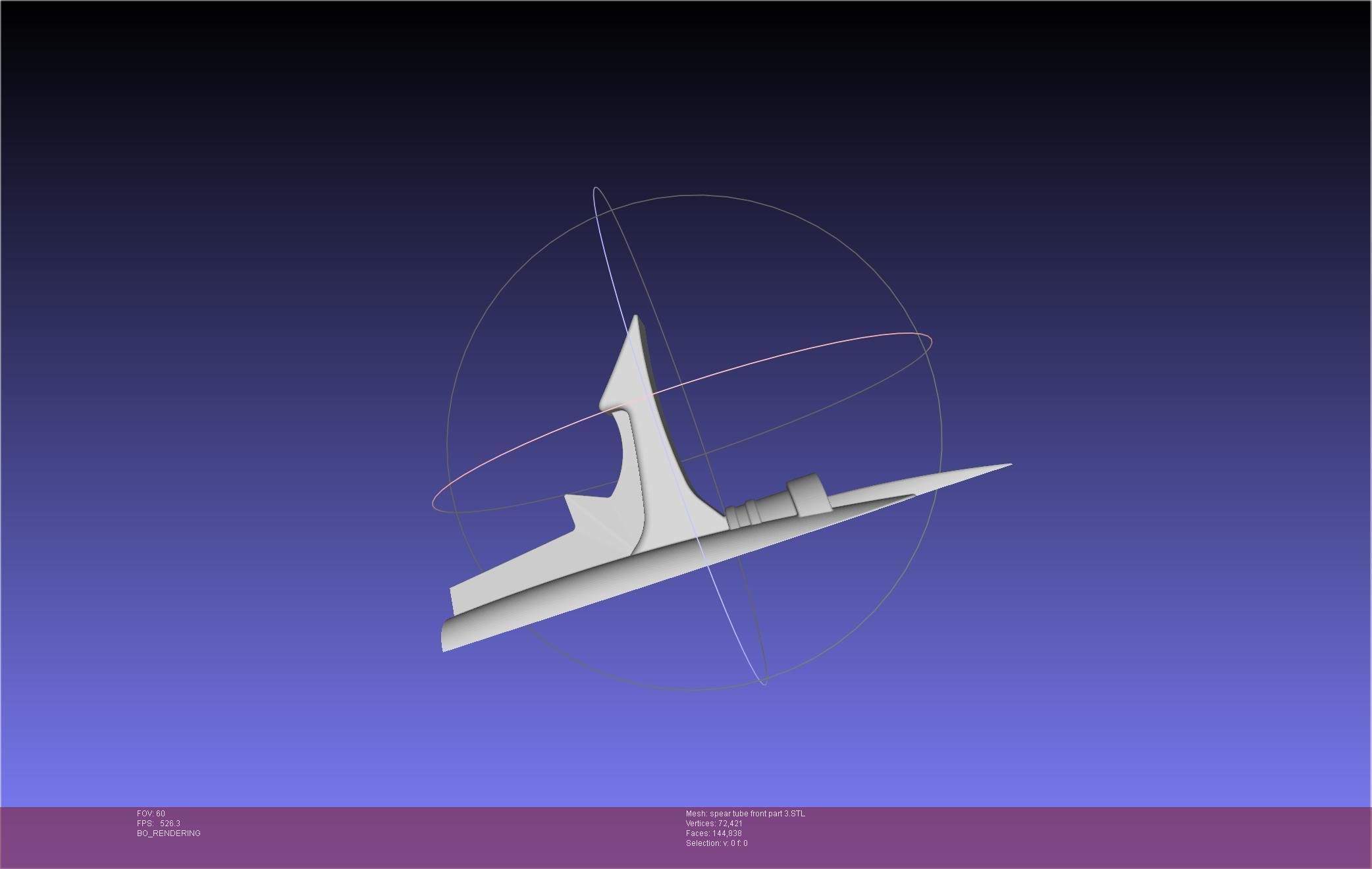 Fate Achilles Spear Printable Assembly 3D print model_46