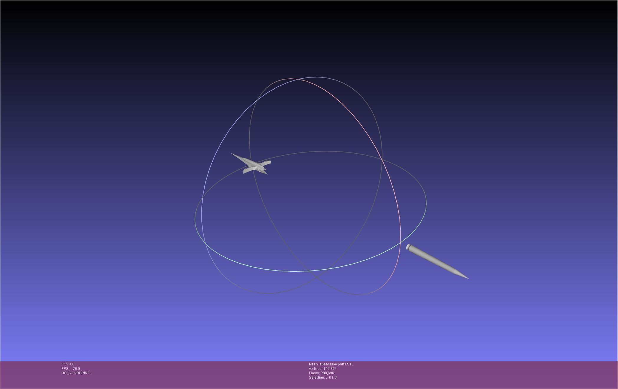 Fate Achilles Spear Printable Assembly 3D print model_27