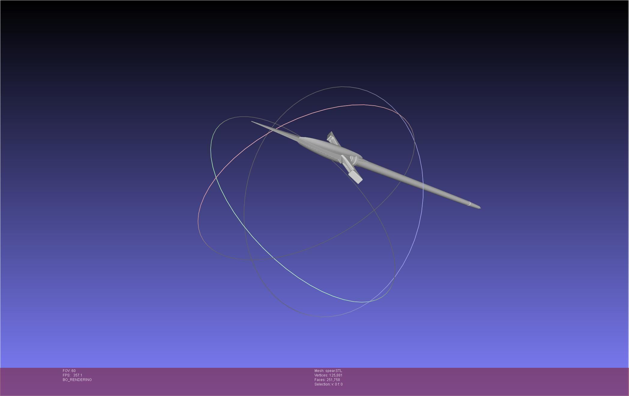 Fate Achilles Spear Printable Assembly 3D print model_19