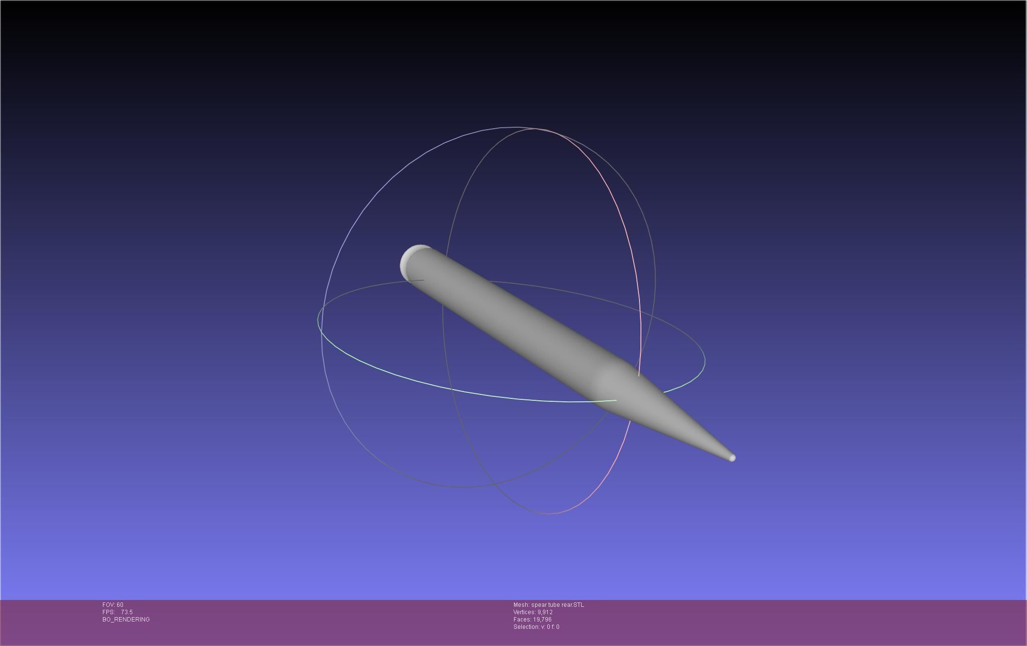 Fate Achilles Spear Printable Assembly 3D print model_23