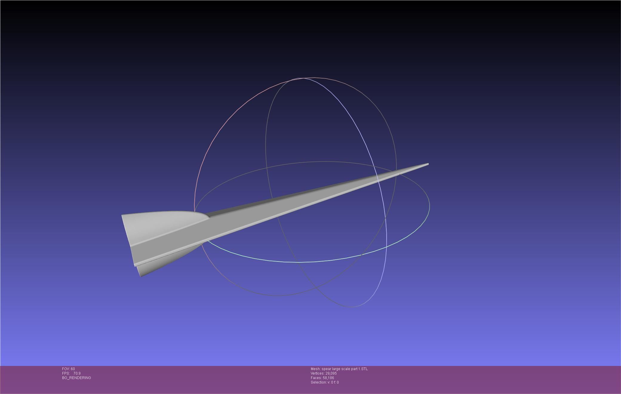 Fate Achilles Spear Printable Assembly 3D print model_80