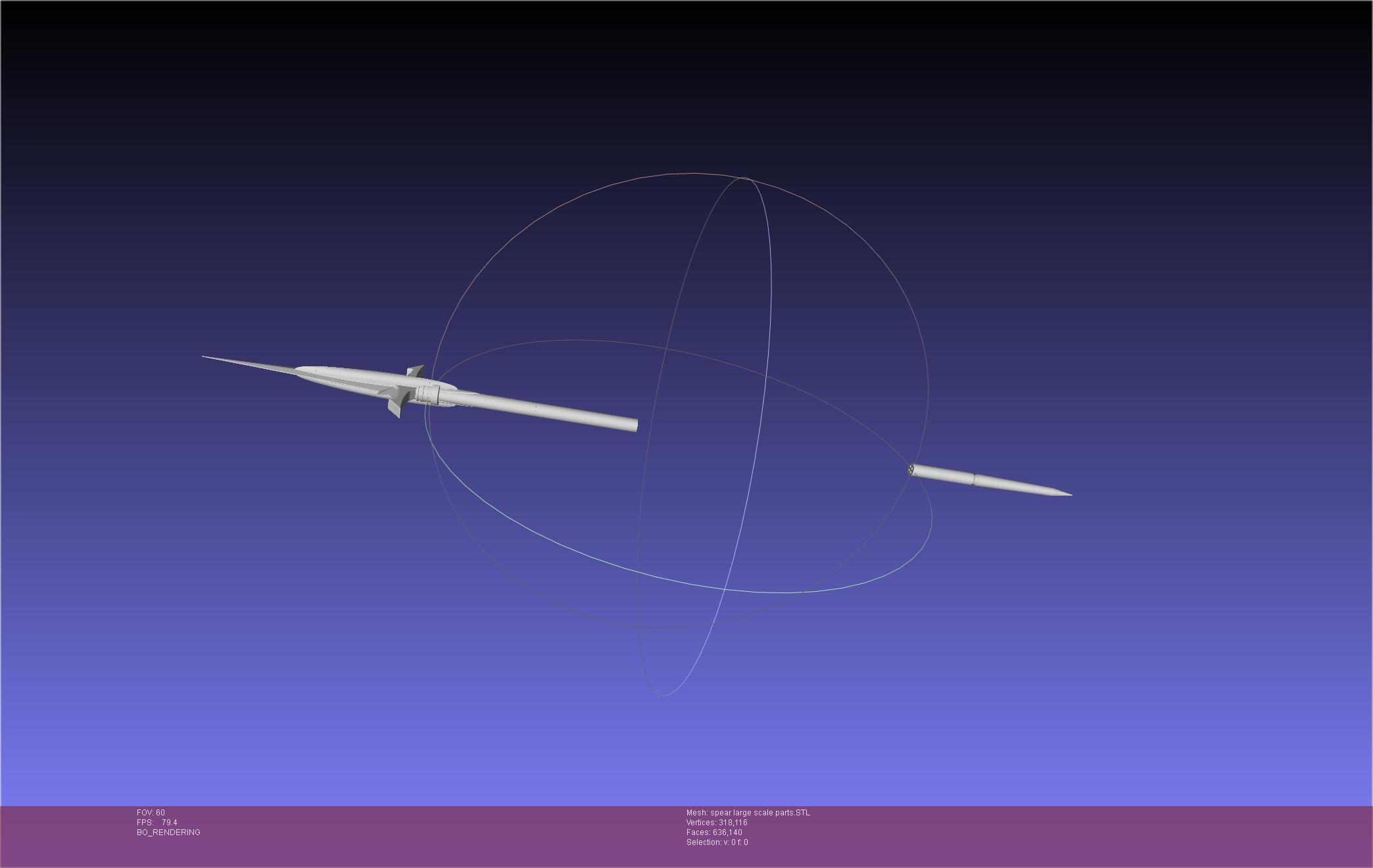 Fate Achilles Spear Printable Assembly 3D print model_75